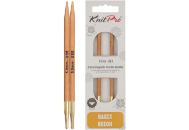 спиці для в'язання 35657 Спиці знімні короткі Basix KnitPro, 5.00 мм спиці для в'язання 35657 Спиці знімні короткі Basix KnitPro, 5.00 мм