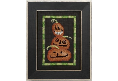 вышивка гладью DM300105 Тройной Джек. Набор для вышивки в смешанной технике Mill Hill