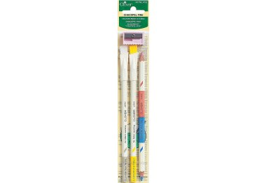  Олівець для тканини і точилка Clover арт. 418