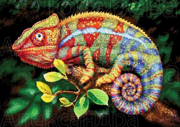 56-2944-НХ Хамелеон. Набор для вышивания бисером ТМ Токарева А. - 1