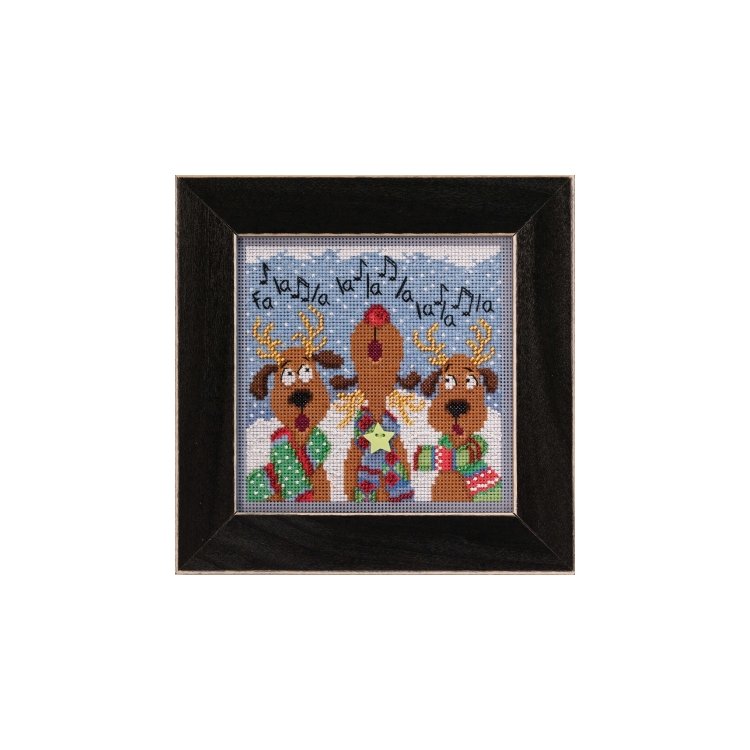 MH142036 Хор оленів. Набір для вишивки в змішаній техниці Mill Hill - 1