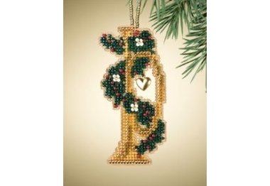 вишивка гладдю MH167306 Труба. Набір для вишивки в змішаній техніці Mill Hill