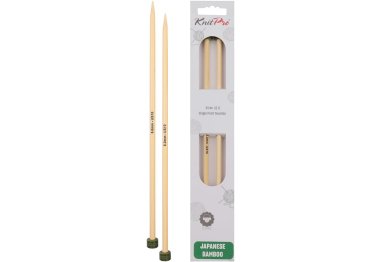 спиці для в'язання 22311 Спиці прямі Bamboo KnitPro, 25 см, 6.00 мм спиці для в'язання 22311 Спиці прямі Bamboo KnitPro, 25 см, 6.00 мм