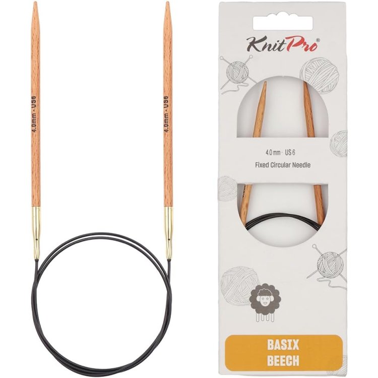 35404 Спиці кругові Basix KnitPro, 120 см, 4.00 мм - 1 35404 Спиці кругові Basix KnitPro, 120 см, 4.00 мм - 1