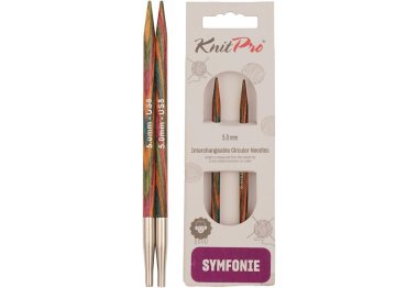  20405 Спиці знімні Symfonie Wood KnitPro, 5.00 мм