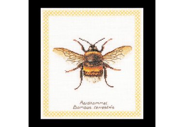 наборы для вышивки крестом 3018 Шмель, Bumble Bee (Теа Гувернер). Набор для вышивки крестом