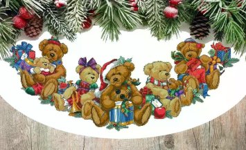 8387 Плюшевые медведи. Набор для вышивки крестом Classic Design - 1