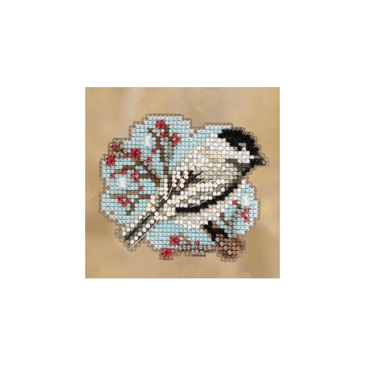 MH181831 Маленькая синичка. Набор для вышивки в смешанной технике Mill Hill - 1