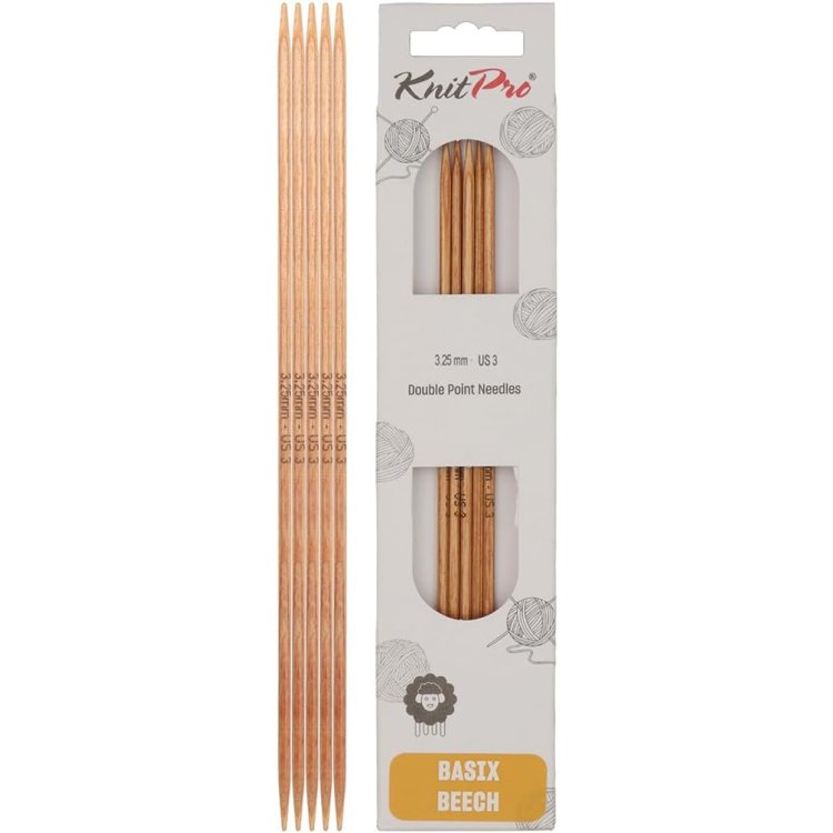 35114 Спиці шкарпеткові Basix KnitPro, 20 см, 3.25 мм - 1 35114 Спиці шкарпеткові Basix KnitPro, 20 см, 3.25 мм - 1