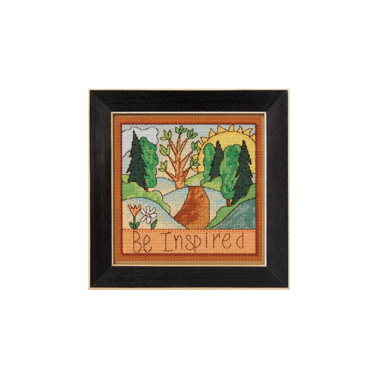 ST152312 Будь натхненним. Набір для вишивки в змішаній техниці Mill Hill - 1