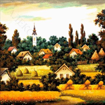 51-4096-НР Рідна сторона. Набір для вишивання бісером ТМ Токарєва А. - 1