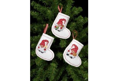  21-7240 Три ельфи. Набір для вишивання хрестом PERMIN