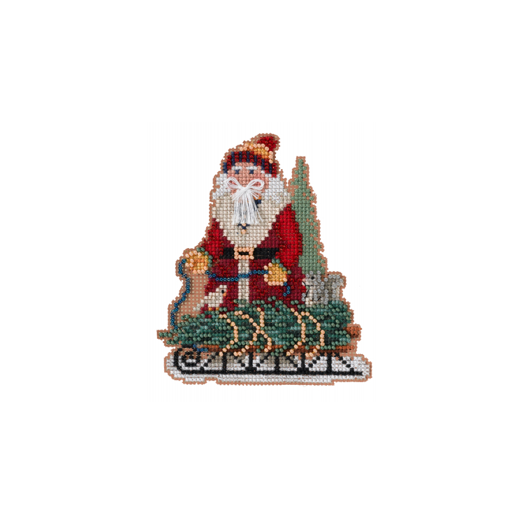 MH202233 Норвежский Санта. Набор для вышивки в смешанной технике Mill Hill - 1