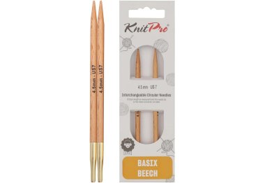 спиці для в'язання 35656 Спиці знімні короткі Basix KnitPro, 4.50 мм спиці для в'язання 35656 Спиці знімні короткі Basix KnitPro, 4.50 мм