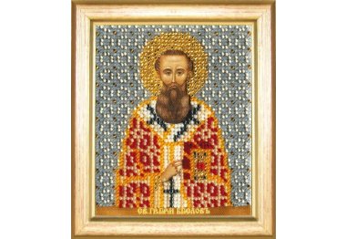  Б-1159 Икона святой Григорий Богослов Набор для вышивки бисером