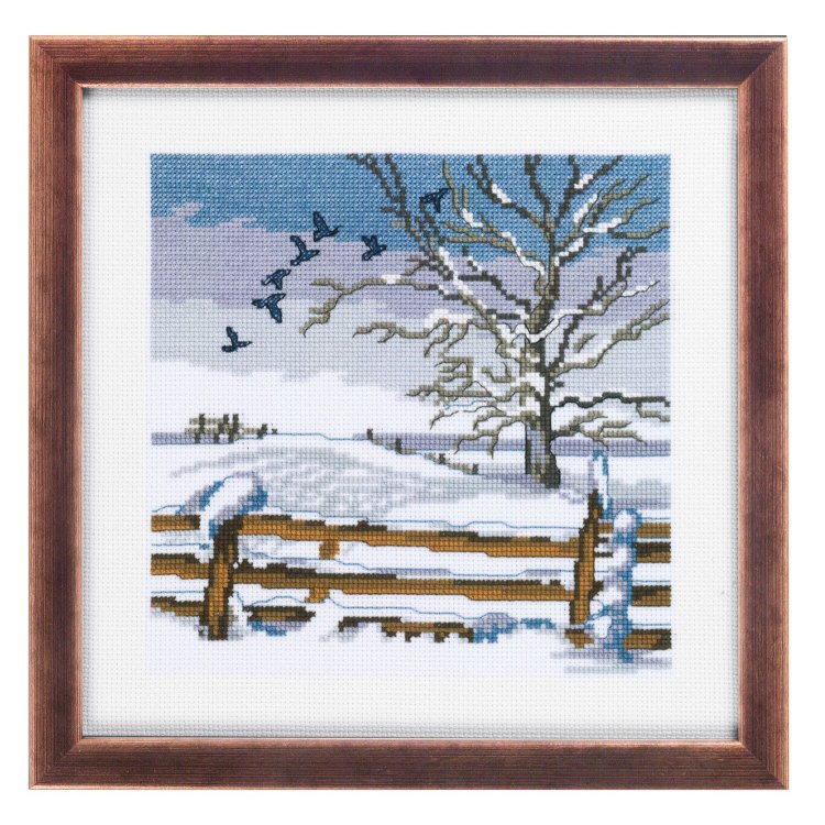 92-8305 Птицы (Birds. Набор для вышивания крестом PERMIN - 1