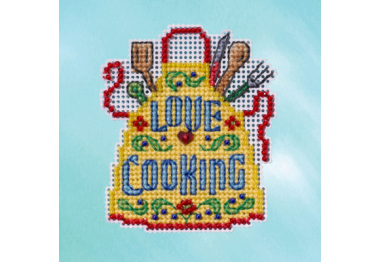 вышивка гладью MH182311 Люблю готовить. Набор для вышивки в смешанной технике Mill Hill