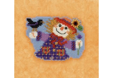 вышивка гладью MH181723 Пугало Салли. Набор для вышивки в смешанной технике Mill Hill