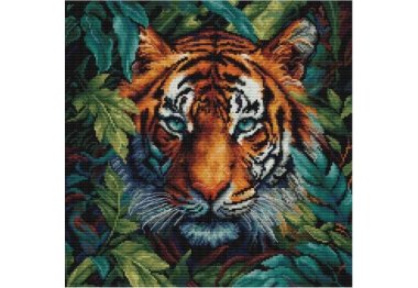  BU5048 Тигр джунглів. Luca-S Набір для вишивки хрестиком