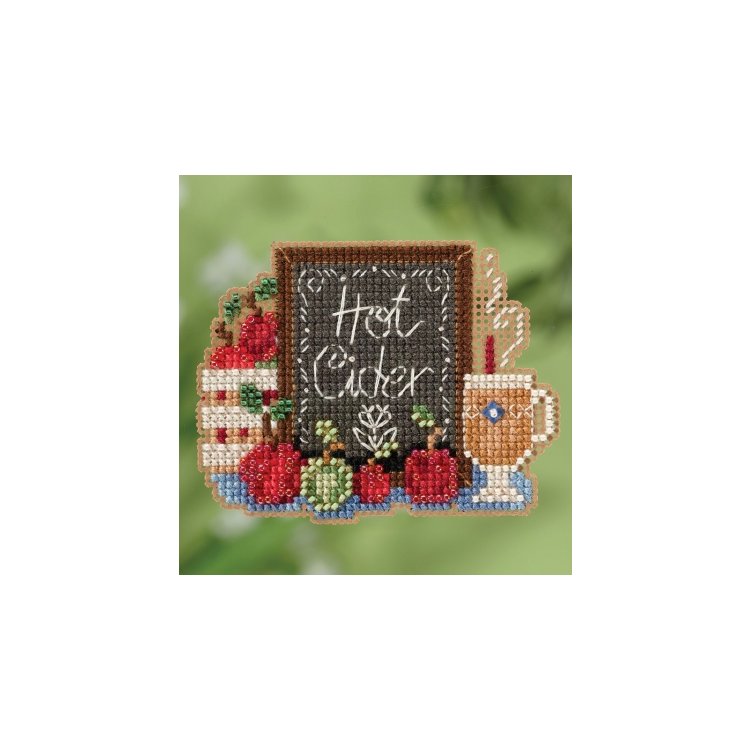 MH181826 Гарячий сидр. Набір для вишивки в змішаній техніці Mill Hill - 1