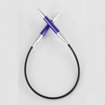 47089 Спиці кругові Zing KnitPro, 22,5 см, 4,50 мм - 1