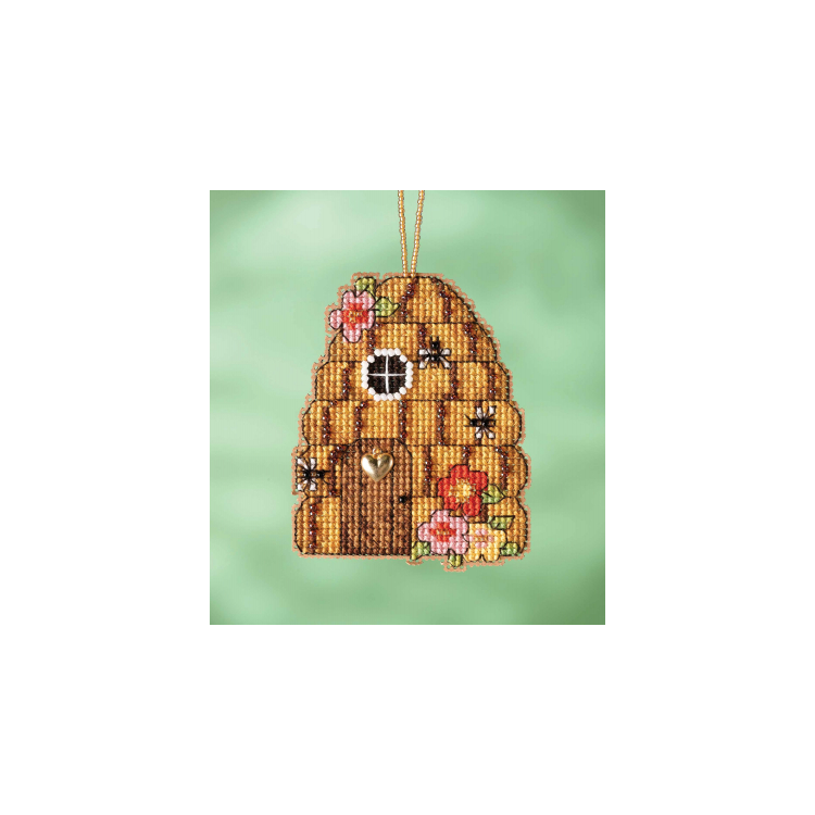 MH162214 Бджолиний вулик. Набір для вишивки в змішаній техниці Mill Hill - 1