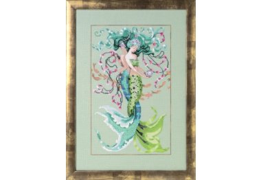 MD176 Twisted Mermaids//Виті русалки. Схема для вишивки хрестиком на папері Mirabilia Designs MD176 Twisted Mermaids//Виті русалки. Схема для вишивки хрестиком на папері Mirabilia Designs