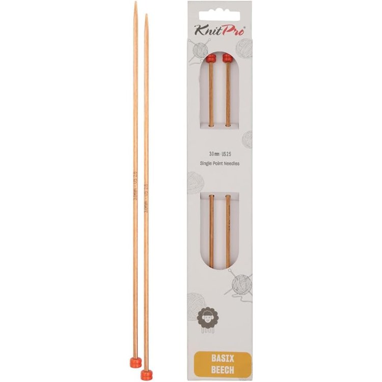 35440 Спиці прямі Basix KnitPro, 35 см, 3.00 мм - 1