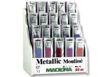 нитки для вышивания Madeira Metallic Mouline № 4