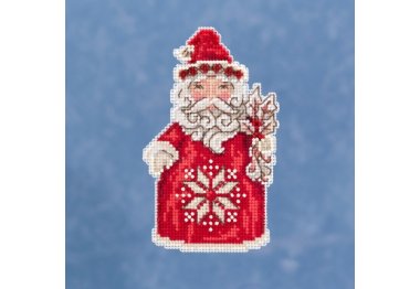 вишивка гладдю JS201911 Скандинавський Санта. Набір для вишивки в змішаній техниці Mill Hill