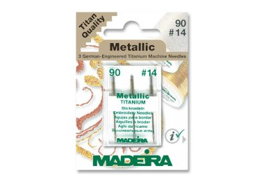  Голка для нитки з металлоеффектом 90/14 арт. 9451 Мадейра