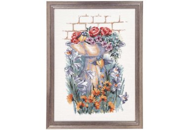  70-4399 Купальня для птахів. Набір для вишивання хрестом PERMIN