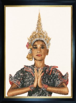599 Thai Lady Linen. Набор для вышивки крестом Thea Gouverneur - 1