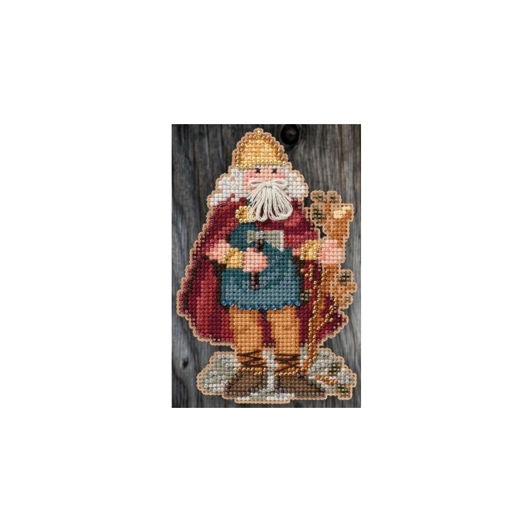 MH205302 Уэльсский Санта. Набор для вышивки в смешанной технике Mill Hill - 1