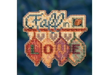 вышивка гладью MH181623 Влюбиться. Набор для вышивки в смешанной технике Mill Hill