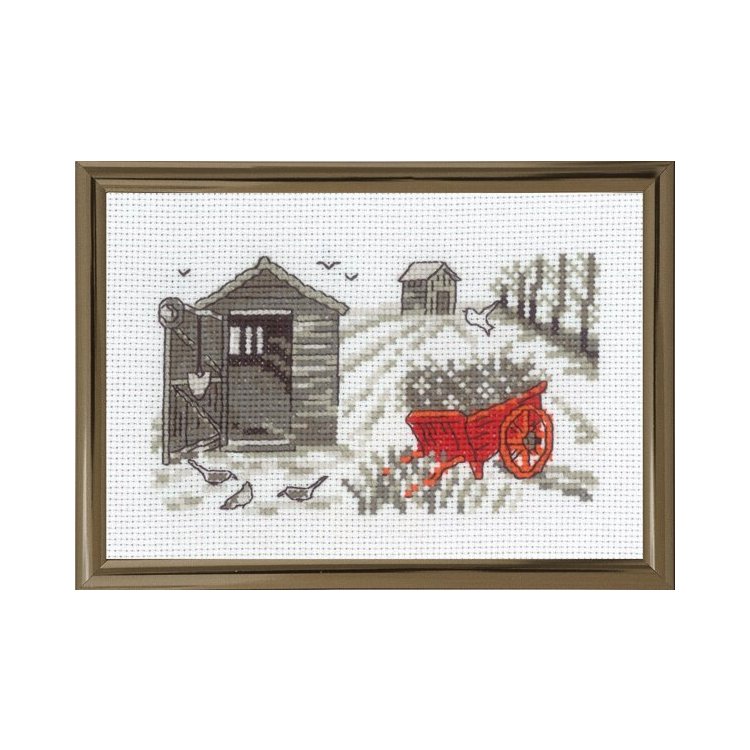 13-1394 Поле (Field. Набор для вышивания крестом PERMIN - 1