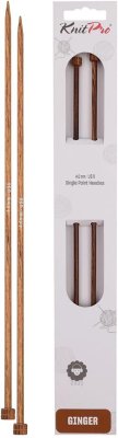 31145 Спицы прямые Ginger KnitPro, 25 см, 4.00 мм - 1