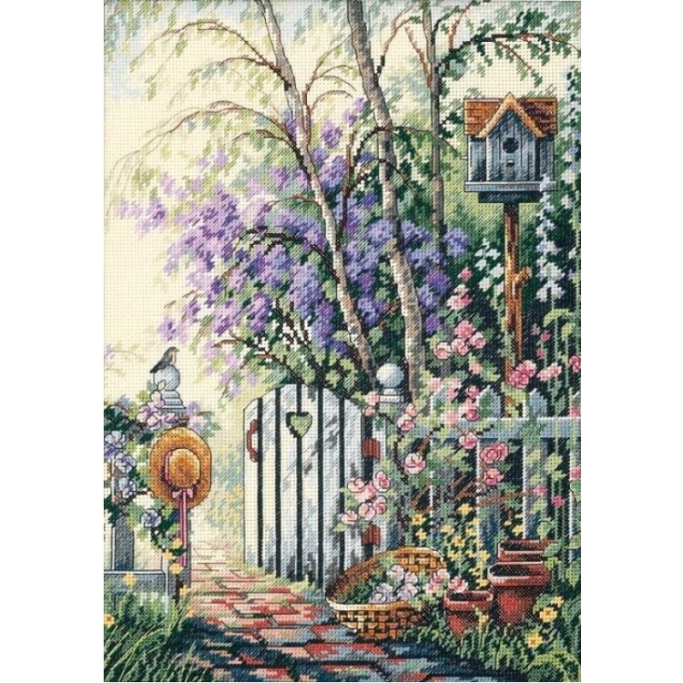 Идеи на тему «Сад» (56) | вышитые крестиком цветы, сад, вышивание крестиком