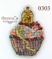 0303 Наперсток. Набір для вишивки хрестиком Фрузелок - 1 0303 Наперсток. Набір для вишивки хрестиком Фрузелок - 1