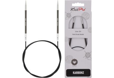 спицы для вязания 41166 Спицы круговые Karbonz KnitPro 60 см 3.50 мм спицы для вязания 41166 Спицы круговые Karbonz KnitPro 60 см 3.50 мм