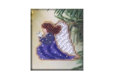 вышивка гладью h107 Звездный Ангел. Набор для вышивки в смешанной технике Mill Hill