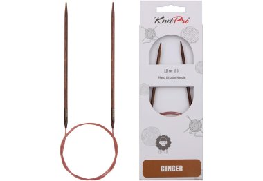спиці для в'язання 31086 Спиці кругові Ginger KnitPro, 80 см, 3.25 мм спиці для в'язання 31086 Спиці кругові Ginger KnitPro, 80 см, 3.25 мм