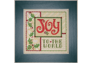 вишивка гладдю MH142331 Радість. Набір для вишивки в змішаній техниці Mill Hill