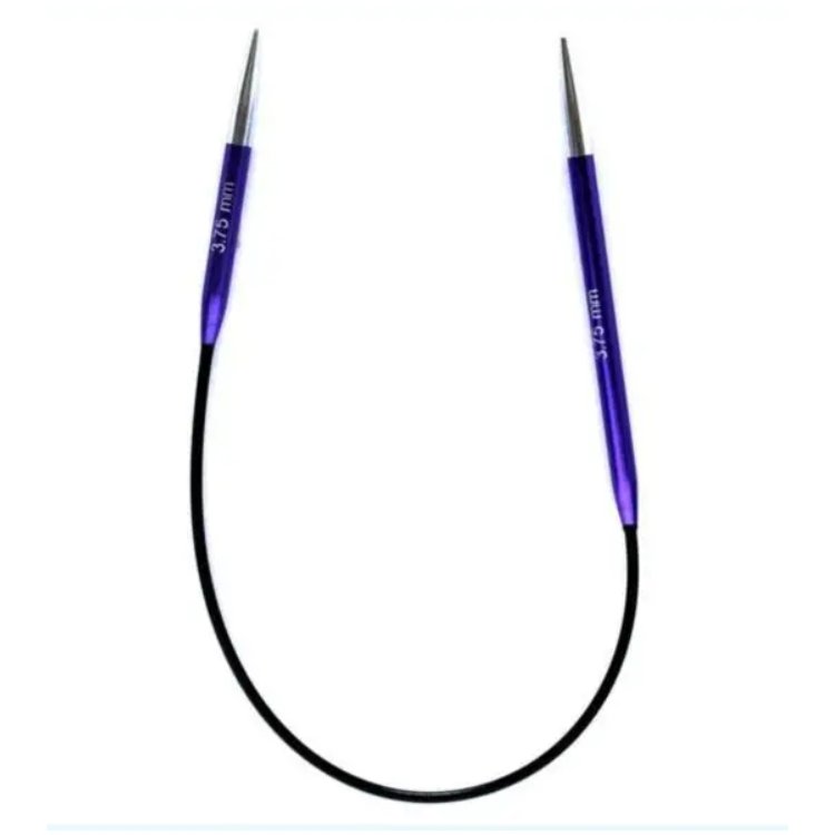 47057 Спицы круговые Zing KnitPro, 25 см, 3,75 мм - 1 47057 Спицы круговые Zing KnitPro, 25 см, 3,75 мм - 1