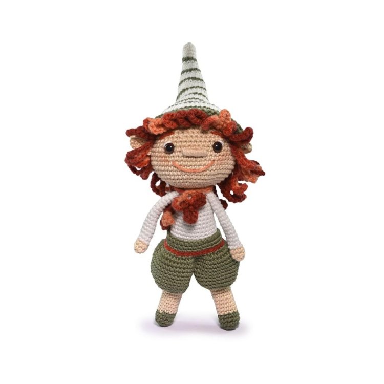 1 AMIGURUMI KIT - FOREST Dunaz the Elf. Набор для вязания игрушки - 2