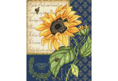  Набір для вишивки хрестиком LETI 998 Sunflower Melody. Letistitch