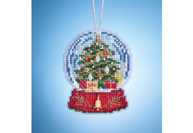 вишивка гладдю MH161936 Різдвяне дерево. Набір для вишивки в змішаній техніці Mill Hill