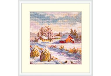 K-267B Зима. Набір для вишивки хрестом Мережка K-267B Зима. Набір для вишивки хрестом Мережка