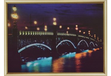 алмазная вышивка КС-098 Троцкий мост Набор картина стразами
