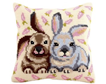5185 Flopsy &amp; Mopsy. Набір для вишивки хрестиком Collection D'Art - 1